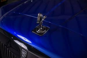 Rolls Royce Cullinan Blue bonnet