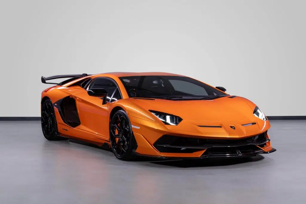 Lamborghini Aventador SVJ rental